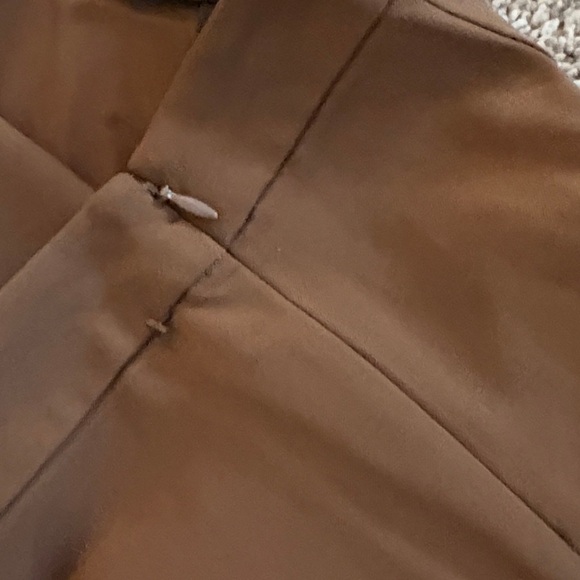 DKNY Wide Leg Brown Women's Pants - Picture 4 of 8